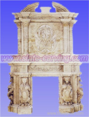 stone fireplaces.marble fireplaces.stone carving.double fireplaces.