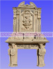 double fireplaces.stone fireplaces.stone carving.marble fireplaces
