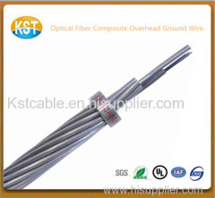 OPGW fiber Cable various types of Optical Fiber Composite Overhead Ground Wire OPGW with high quality and factory price