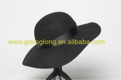 Custome Logo and Style Wool Floppy Felt Hat Wholesale