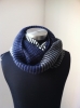 Women's Striped Long Neck Warmers