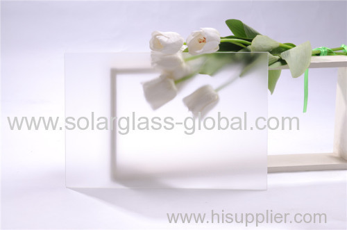 High quality with low iron Solar glass