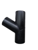 HDPE Fabricated Wye Tee 45deg (Lateral Tee) PE Pipe Fittings