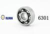 Chrome Steel Machine Parts 12mm Open Ball Bearing 6301 with P6 Precision