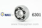 Chrome Steel Machine Parts 12mm Open Ball Bearing 6301 with P6 Precision