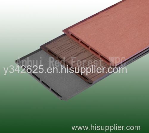 16mm*138mm wpc material exterior wall panel