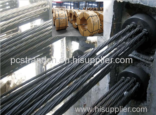 Prestressing cable for post tension project
