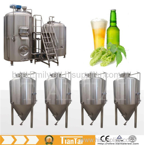 5bbl 7bbl beer micro brewery system with CE certification