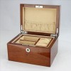 High grade Wood Cosmetic Box with oil polish processing
