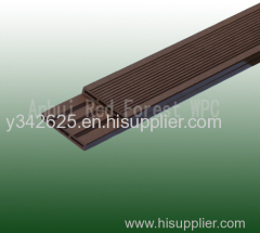 waterproof solid wpc material outdoor decking