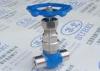 Socket welding wrought gate valve for heavy oils & light grease transfer PN16 Mpa PN80 Mpa DN10 - DN