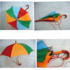 Rainbow color kids umbrella