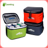 New Fashionable 6 Can Wheeled Cooler bag with Dual Compartments