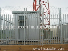 steel fencing for communication site