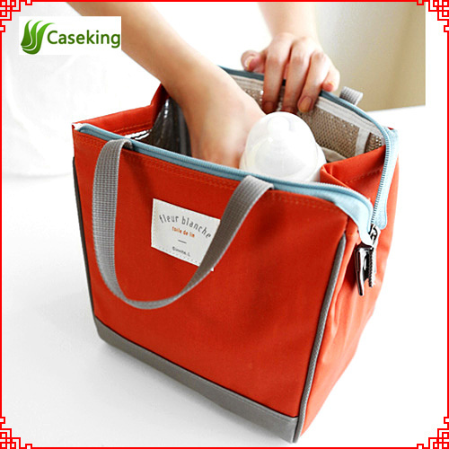 High quality white 420D polyester picnic cooler bag