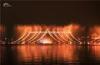 3D Nozzles Dancing Music Floating Water Fountains For Big Artifical Lake