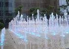 Cast Iron Pump Outdoor Floor Fountains Design With Led Light