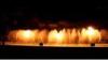 Large Scale Fire spray Musical Water Fountain With One Dimentional Water Features