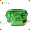 Beautiful fashion promotional travel custom PU cosmetic bag