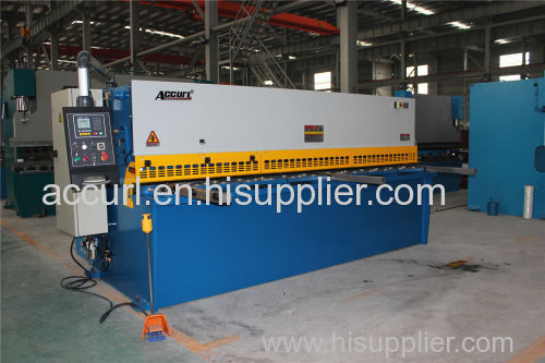 metal cutting guillotine machine