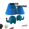 Maso Resin Animal Table Lamp Elephant stand piggy bank small money saver E27 base T3007