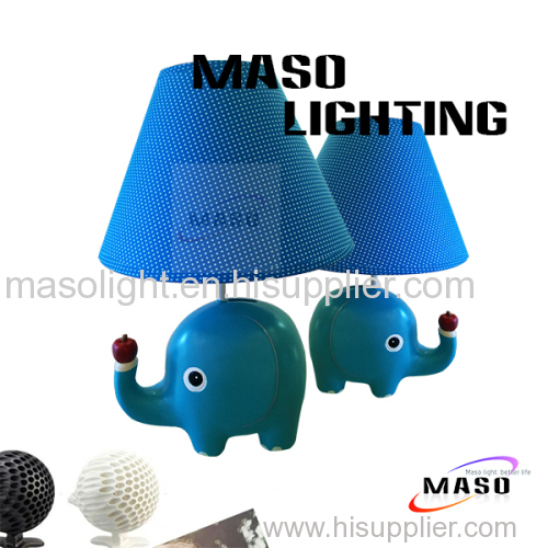 Maso Resin Animal Table Lamp Elephant stand piggy bank small money saver E27 base T3007