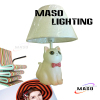 Kitten Lamp MASO Lighting Resin Table Lamp E14 CE approval Base Replacable Light Bulb T3017