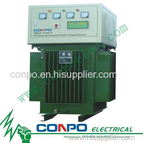 400kVA Industrial Oil-Immersed Induction (contactless) Voltage Regulator/Stabilizer