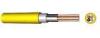 Yellow Low Smoke Zero Halogen Wire Flame Retardant FR Cable Custom