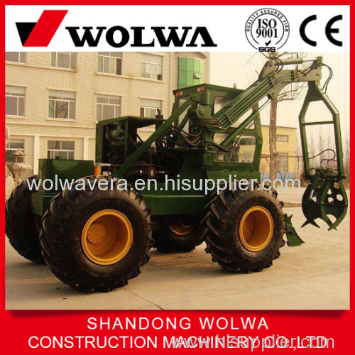 factory supply 4 wheel sugarcane loader with grab