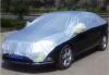 Aluminum film half car cover with new design