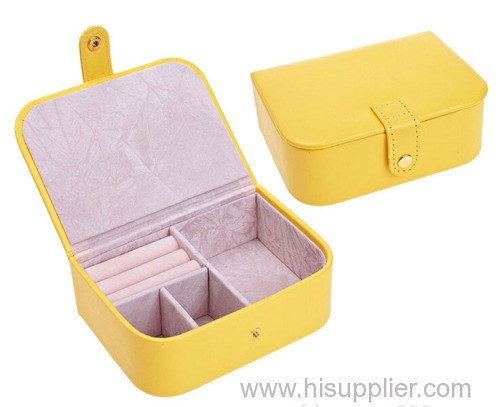 High grade PU leather Storage Box for Jewelry