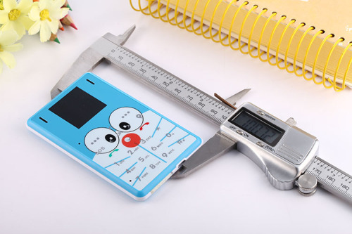 Ultra Thin LKM1M2 Mini phone pocket Low Radiation mobile phone Small card Cell phone cartoon kids