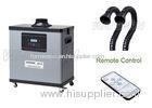 Low Noise Laboratory Fume Extractor with Filter Clogging Alarm System and Digital Display