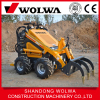 GN380 hydraulic wheeled style dumper mini skid steer loader with various parts