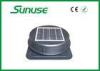 Durable 15w Solar Powered Ventilation Fan For Workshops / Warehouse