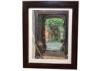 Customized Framed old courtyard handmade oil paintings images on Canvas