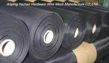Anping China China manufacture and supply black wire mesh/ cloth