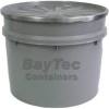 20 Gal Plastic Drums Open-Top Tapered-Side