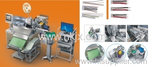 Automatic One End Tinning Terminal Housing Inserting Machine