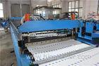 PPGI Double Layer Metal Roof Panel Roll Forming Machine 76 mm Shaft Diameter