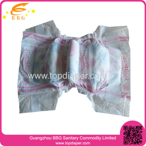 High Quality Breathable and Cloth-like disposable baby diaper