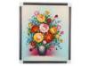 Home Bedroom Beauty Wall Decor flowers Framed oil paintings of still life