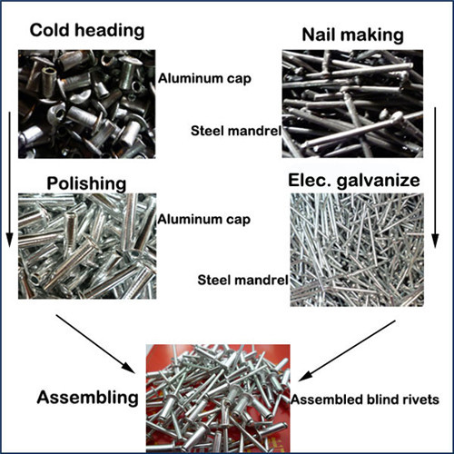 Different Types Of Stainless Steel Brass Solid Rivet