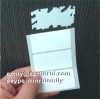Custom Size Blank White Destructible Vinyl Stickers In Rolls for Self Printing Barcode QR Code and Unique Number Use