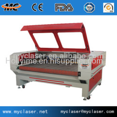 China hot sale fabric leatehr cloth wool auto feeding laser cutting engraving machine