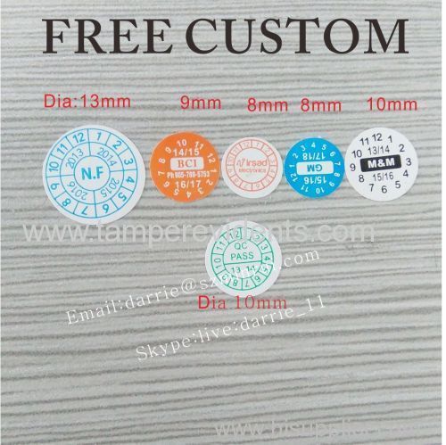 Manufacturers custom any design tamper evident labels.self adhesive fragile warranty stickerswith logo and date