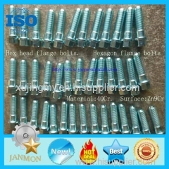 Bolt with hole Bolt with Hole in Head Hex head bolts with holes Hex bolts with holes on head High tensile bolts 8.8 10.9