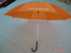 Advertising straight umbrellas with plastic handle