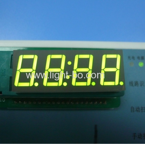 Ultra bright bue 0.56-inch 4-digit 7 segment led clock display for home appliances